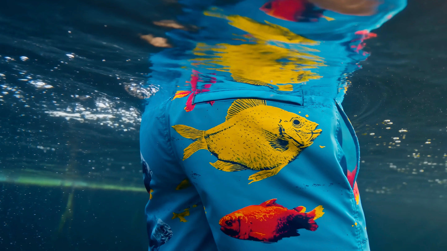 Pánské plavky SUPERSWIM FISH – lifestyle fotografie