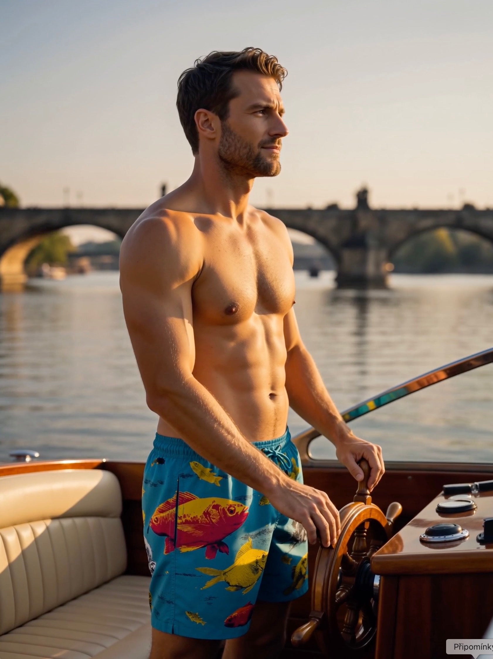 Pánské plavky SUPERSWIM FISH – lifestyle fotografie