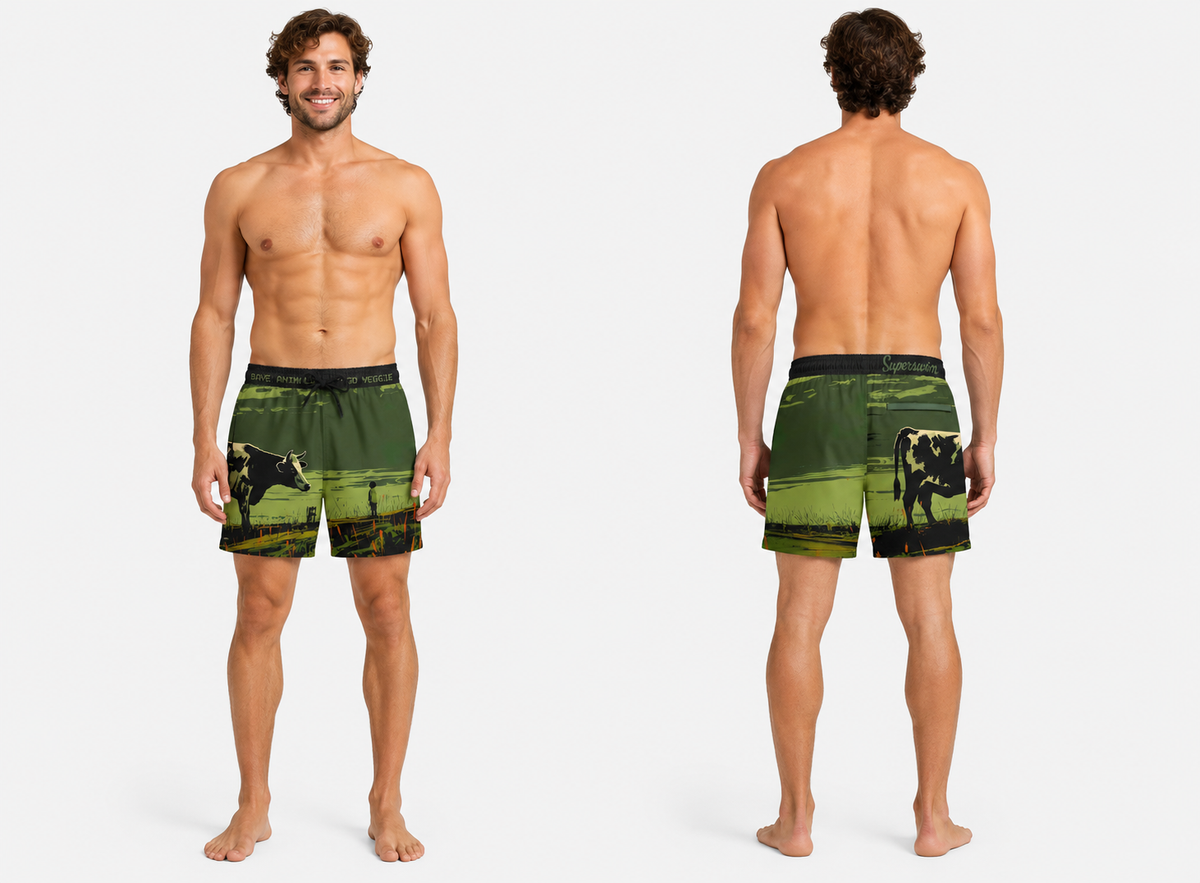 Pánské plavky SUPERSWIM GREEN VEGGIE – lifestyle