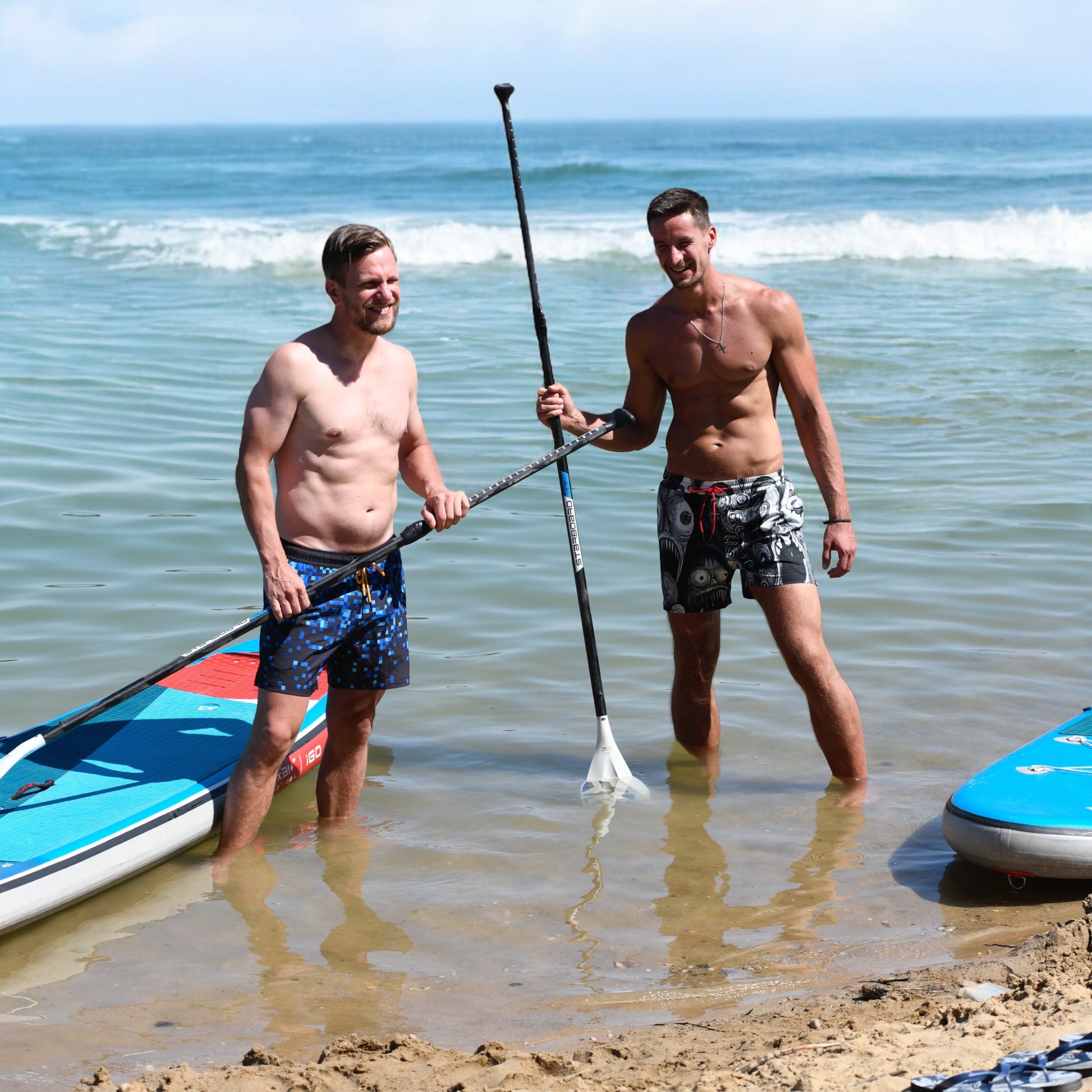 Pánské plavkové šortky SUPERSWIM – lifestyle detail
